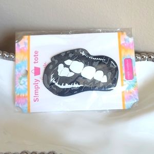 Simply Tote Bag Charm - Snake Lips